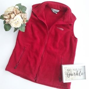 Red Columbia Vest
